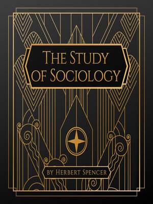 cover image of The Study of Sociology